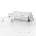 Outdoor 3 Seater Right Lounge Rest Sofa